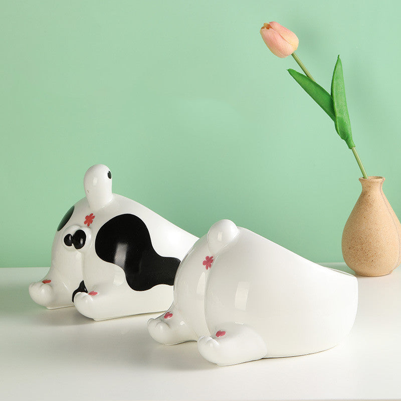 Elevate Your Pet's Mealtime with Our Adorable Ceramic Pet Bowl!